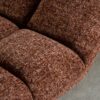 Bouclé Loungestoel Matel Terracotta J-line