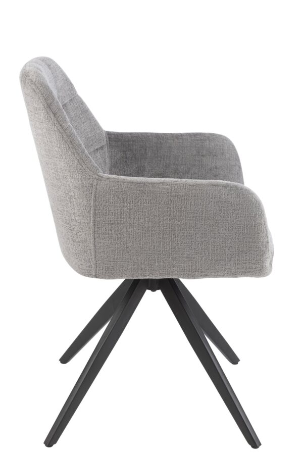 266346-3 Stoel Louna Grijs J-line