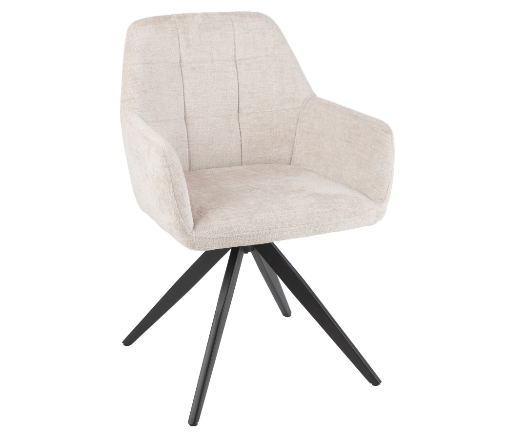 266347 Stoel Louna Ecru Stoel Louna Ecru
