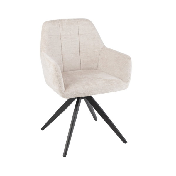 266347 Stoel Louna Ecru Stoel Louna Ecru