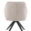 266348-4 Stoel Louna grijs-beige J-line