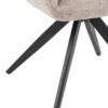 266348-5 Stoel Louna grijs-beige J-line