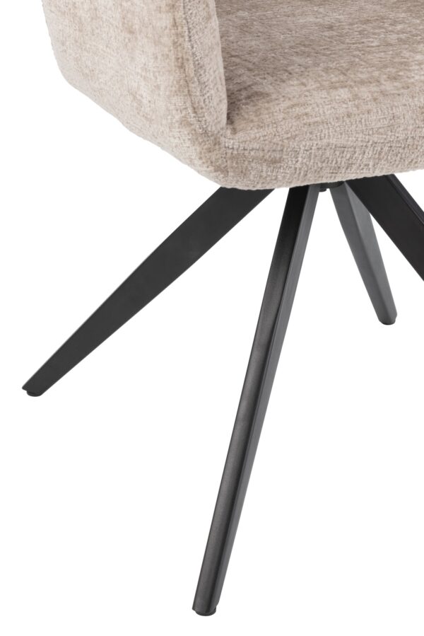 266348-5 Stoel Louna grijs-beige J-line