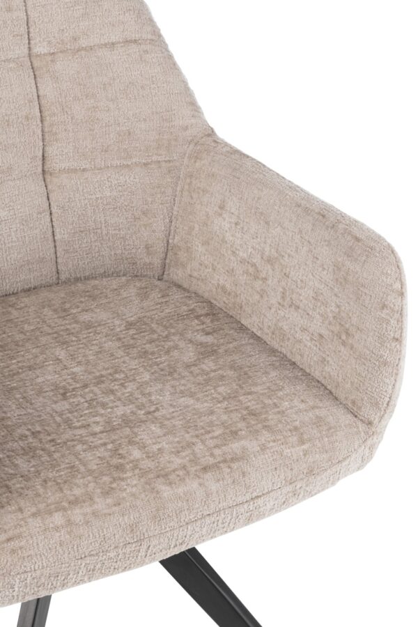266348-6 Stoel Louna grijs-beige J-line