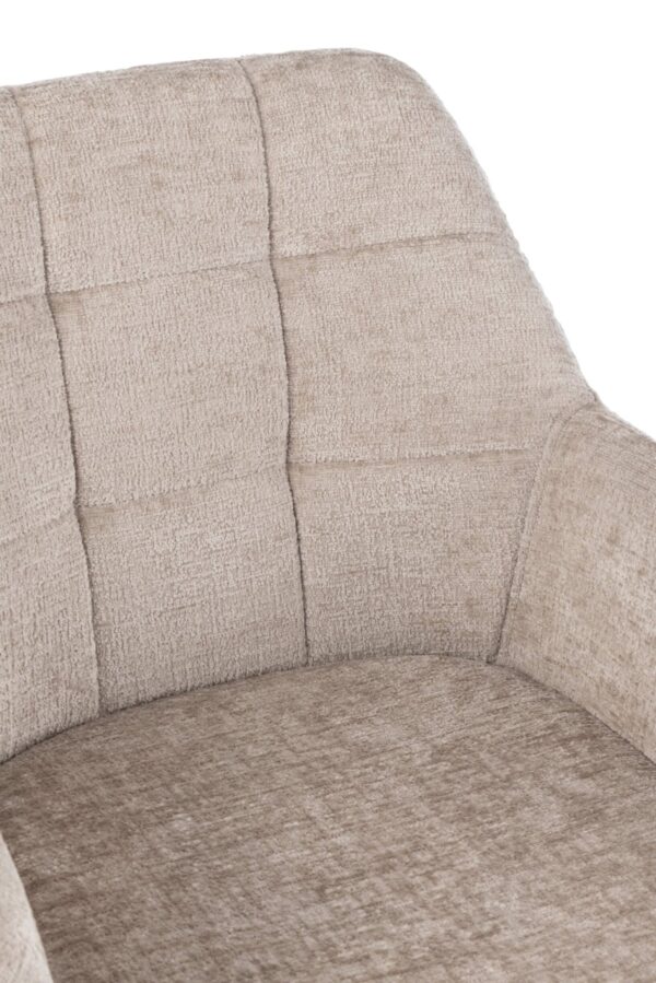 266348-7 Stoel Louna grijs-beige J-line