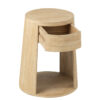 Nachtkastje Drawn Mangohout J-line Beige