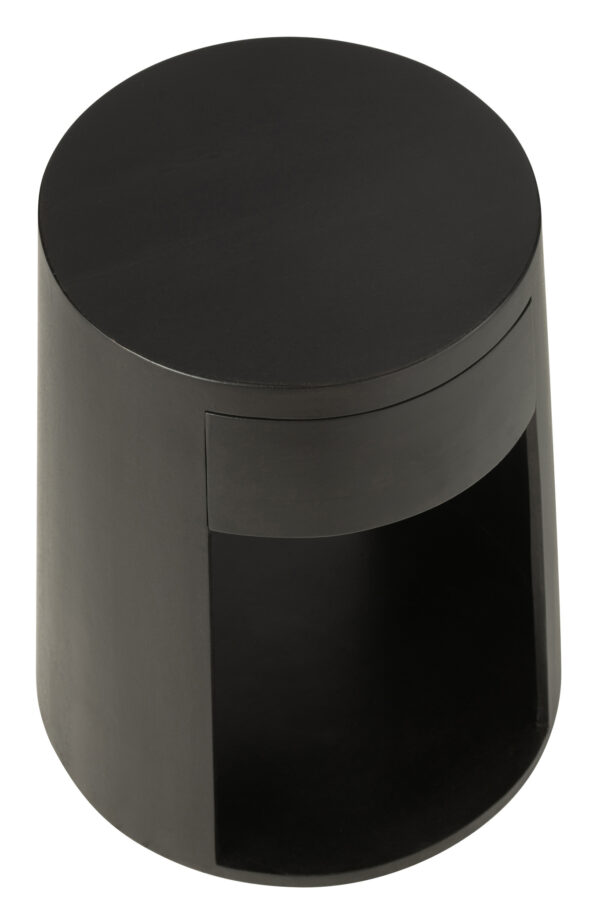 Nachtkastje Drawn Mangohout J-line Zwart