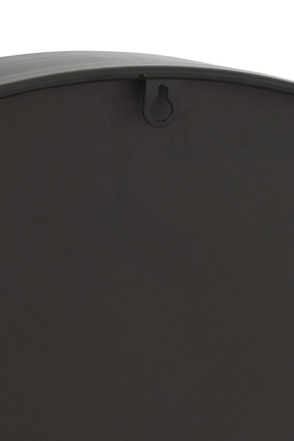 Klok Tandwiel Large zwart/wit J-line