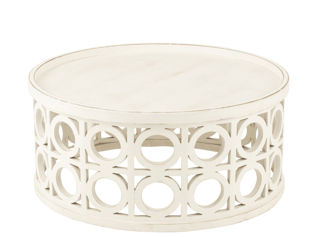 Salontafel Cato J-line Wit