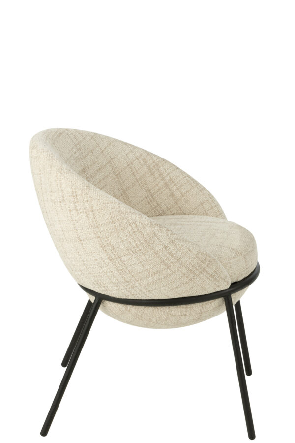 Stoel Esmeralda Beige J-line