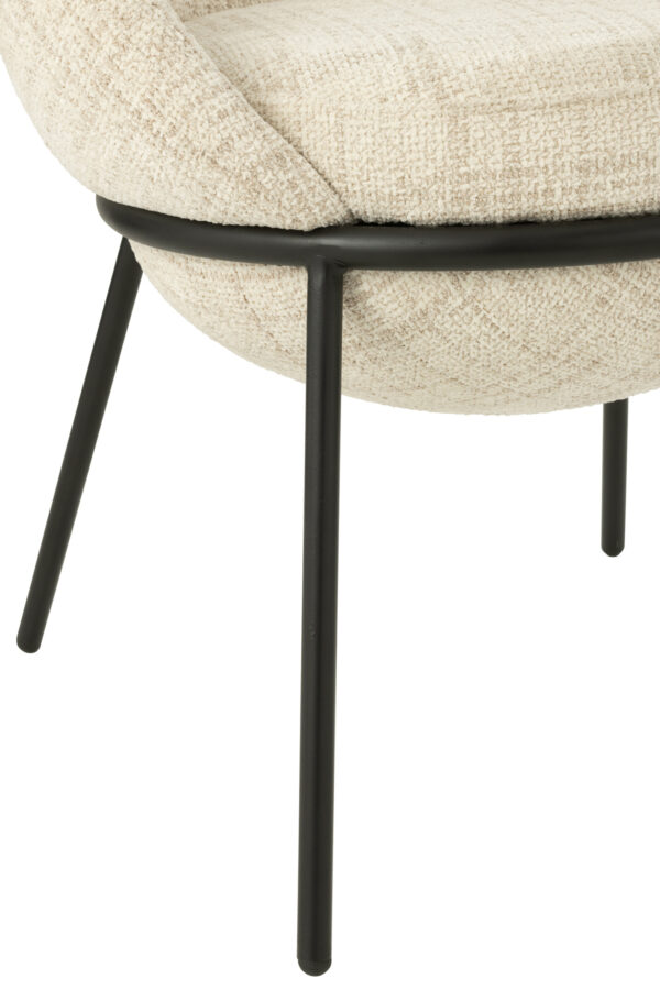 Stoel Esmeralda Beige J-line