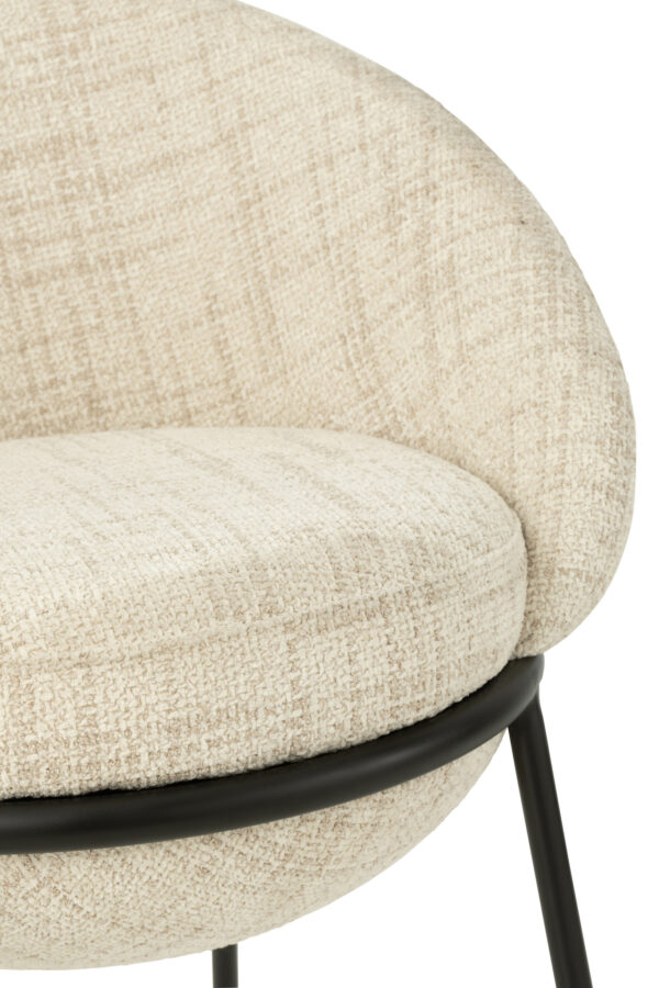 Stoel Esmeralda Beige J-line