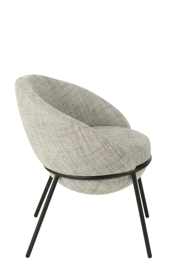 Stoel Esmeralda Grijs J-line