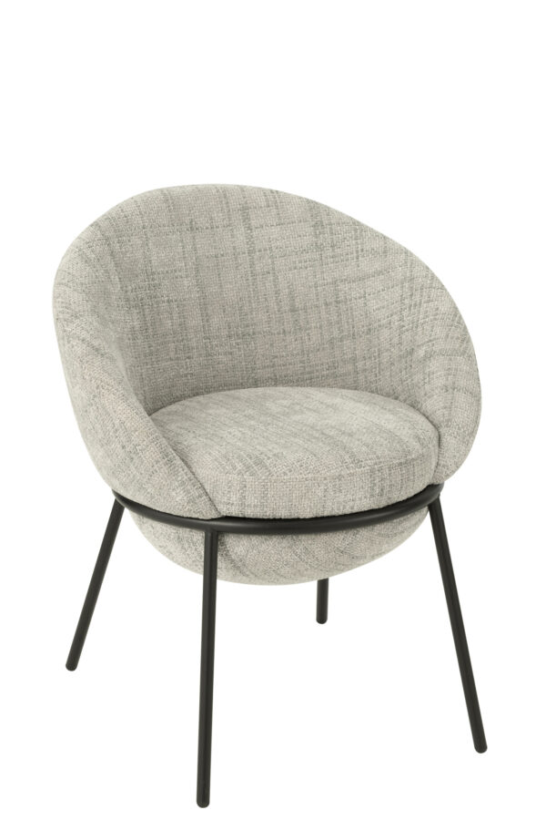 Stoel Esmeralda Grijs J-line