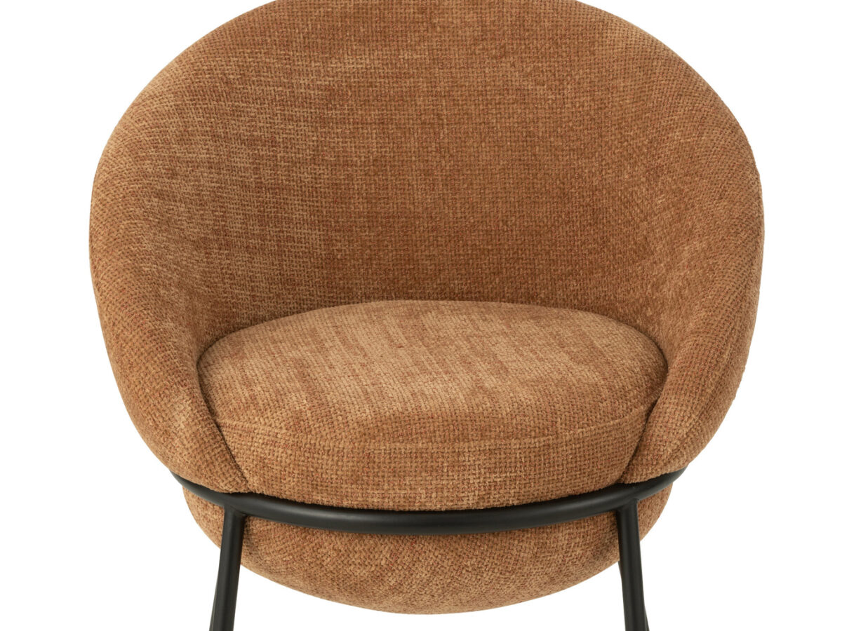 Stoel Esmeralda Terracotta J-line