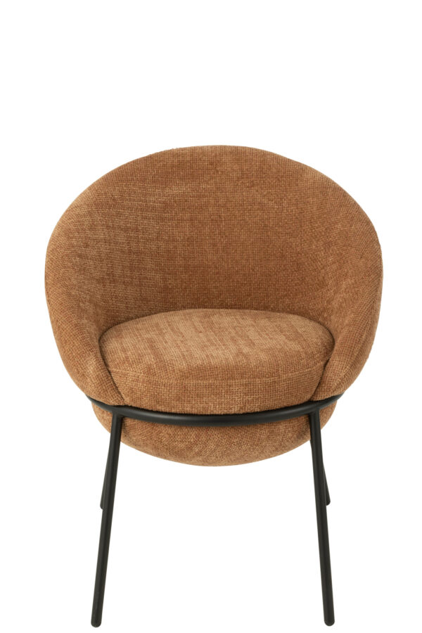 Stoel Esmeralda Terracotta J-line