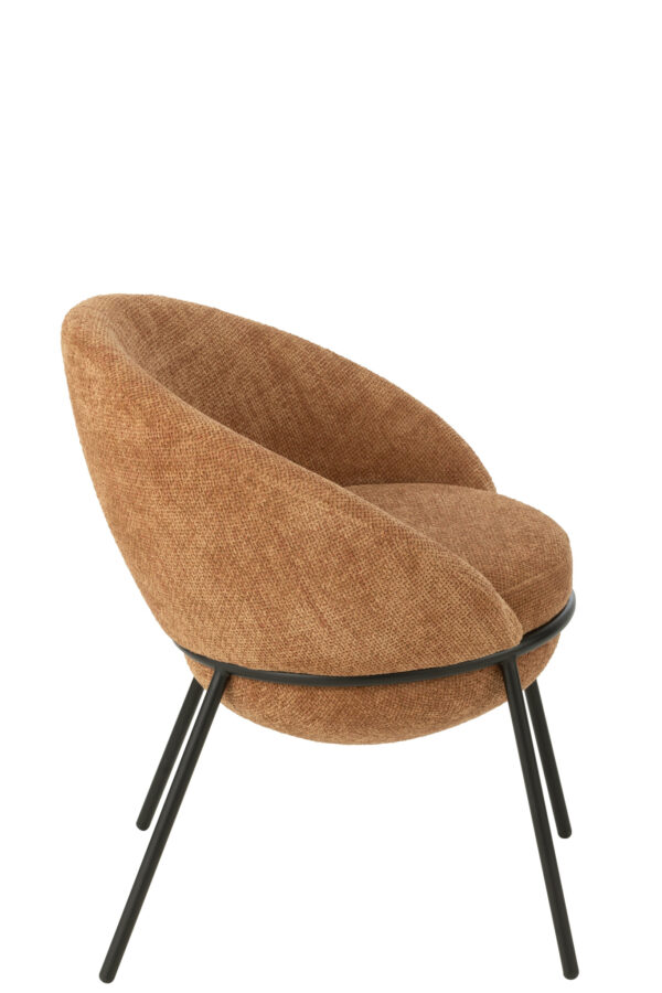 Stoel Esmeralda Terracotta J-line