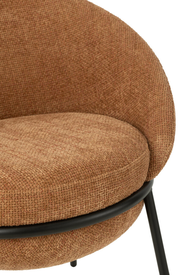 Stoel Esmeralda Terracotta J-line