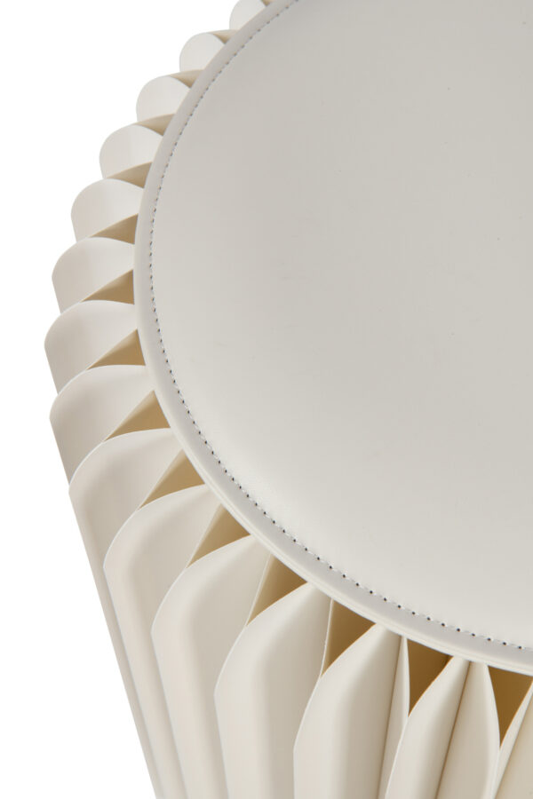 56756-2.jpg Opvouwbare Poef Off-white | J-line