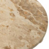 Beige Marmeren Bijzettafel J-line