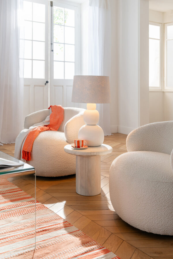 Marmeren Bijzettafel Off-White J-line