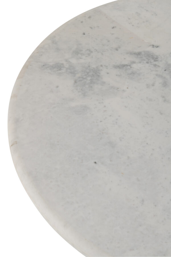 Ronde Marmeren Eettafel Off-White J-line