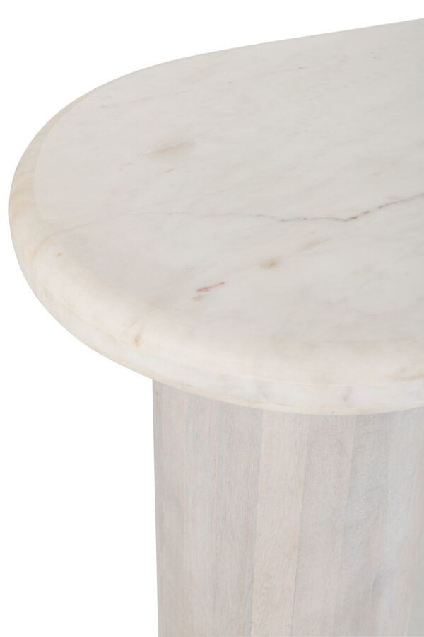 Marmeren Console Off-White J-line