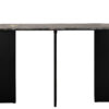 60884-2 Natuurlijke/Zwarte Marmeren Console Mathilde J-line