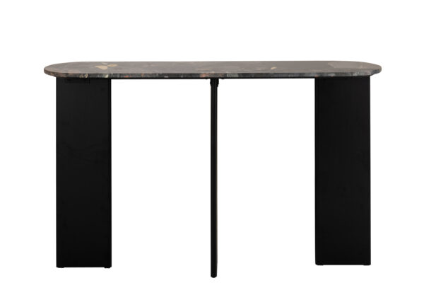 60884-2 Natuurlijke/Zwarte Marmeren Console Mathilde J-line