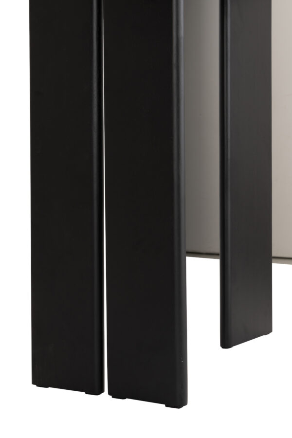 60884-6 Natuurlijke/Zwarte Marmeren Console Mathilde J-line
