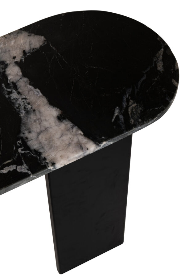 Zwarte Marmeren Console Mathilde J-line
