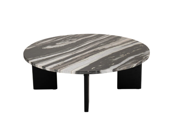 Salontafel Mathilde Marmer Zwart/Grijs