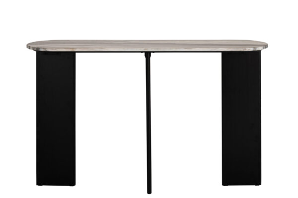 Zwart/Grijze Marmeren Console Mathilde J-line