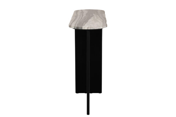 Zwart/Grijze Marmeren Console Mathilde J-line