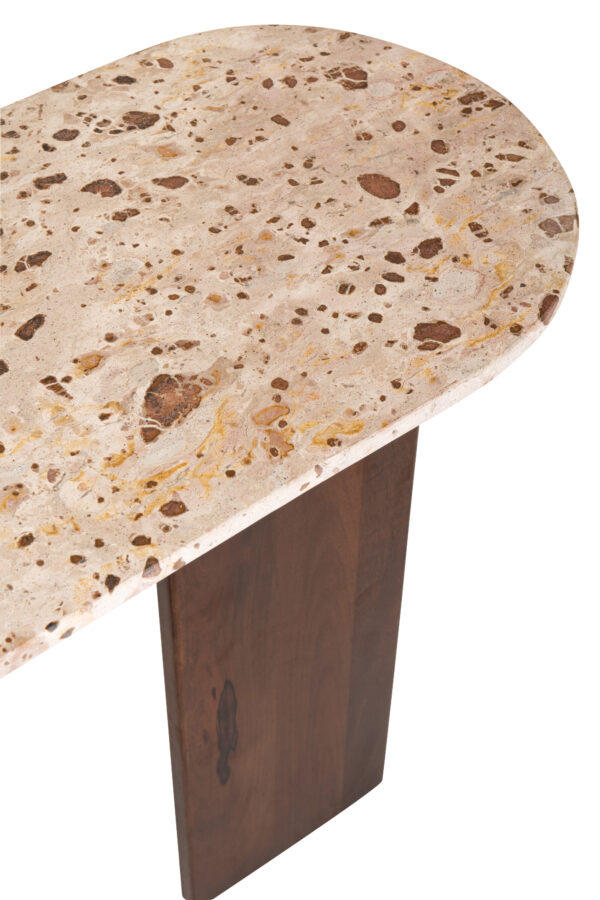 Beige Marmeren Console Mathilde J-line