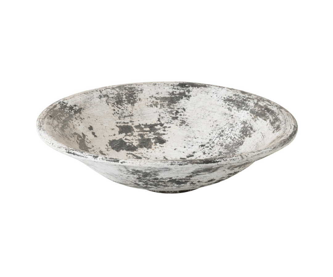 Decoratieve Schaal Terracotta zwart/wit