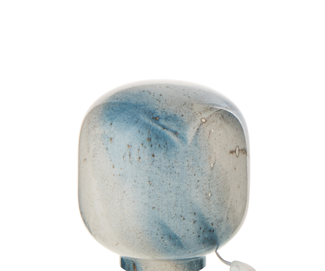 Tafellamp Bo Wit/Blauw Small