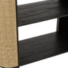 Wandkast Molly Exotisch Hout/Rotan Zwart J-line