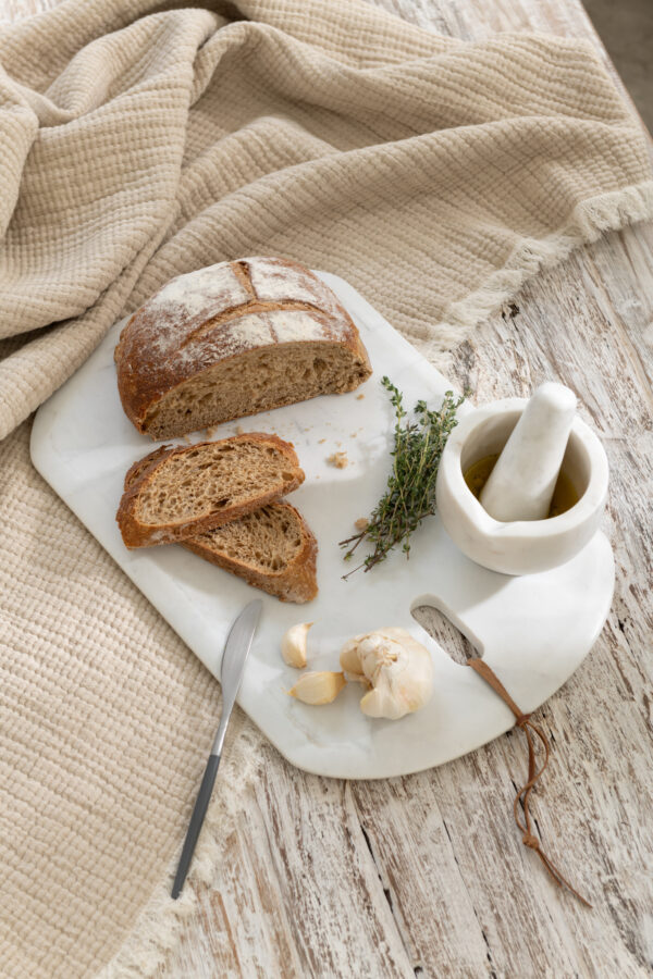 Marmeren Serveerplank Mia Breed J-line