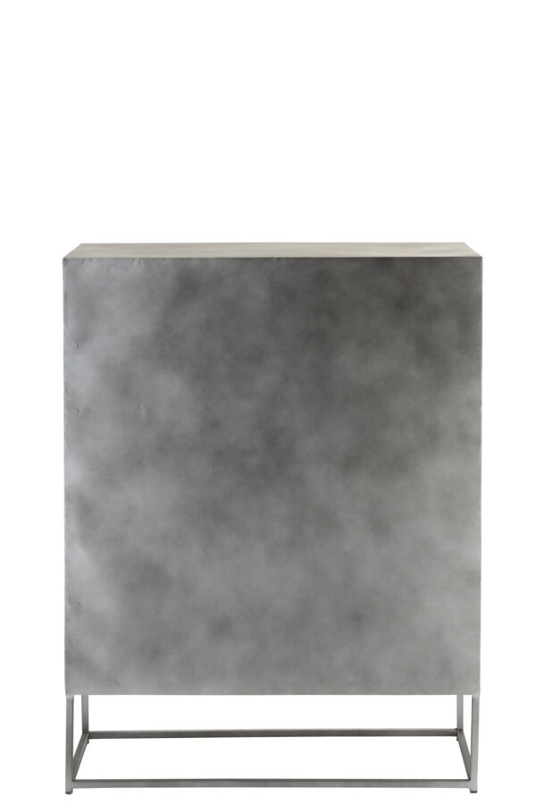 Wandkast Shanil 2 deuren naturel/grijs J-line