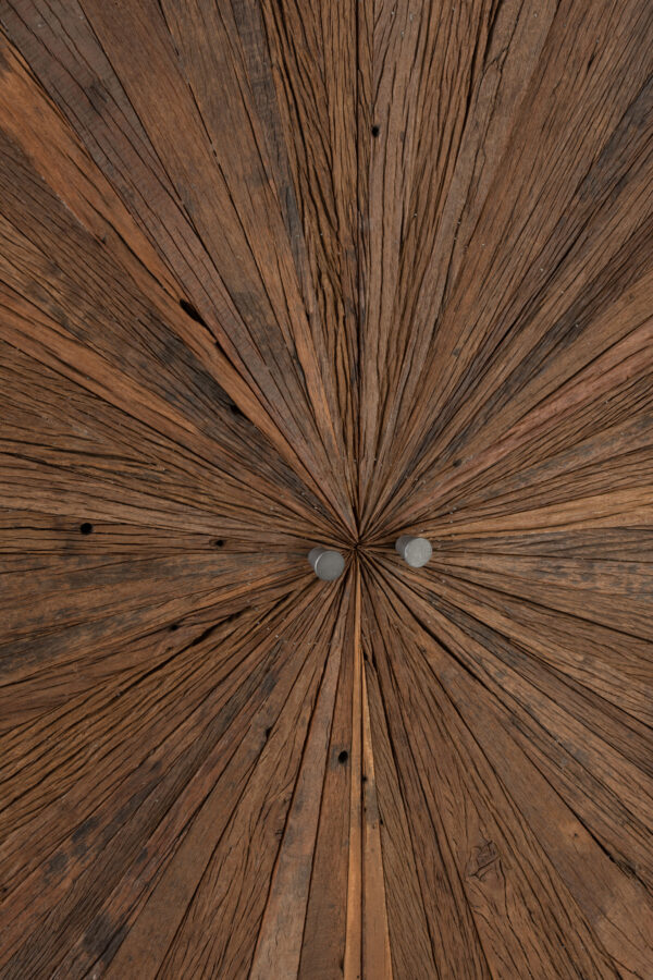 Wandkast Shanil 2 deuren naturel/grijs J-line