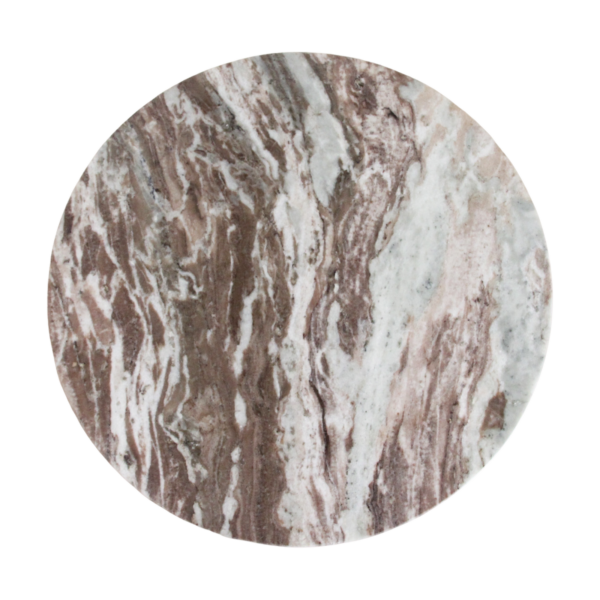 Marmeren Bijzettafel Fantasy Bruin - Raw Materials