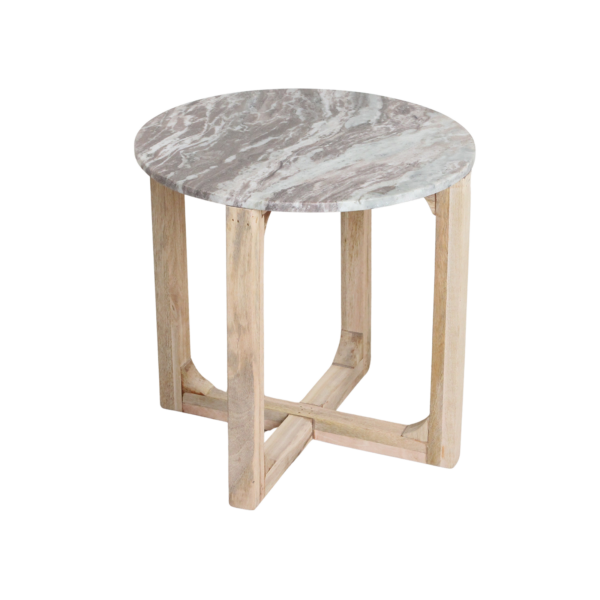 Marmeren Bijzettafel Fantasy Bruin - Raw Materials