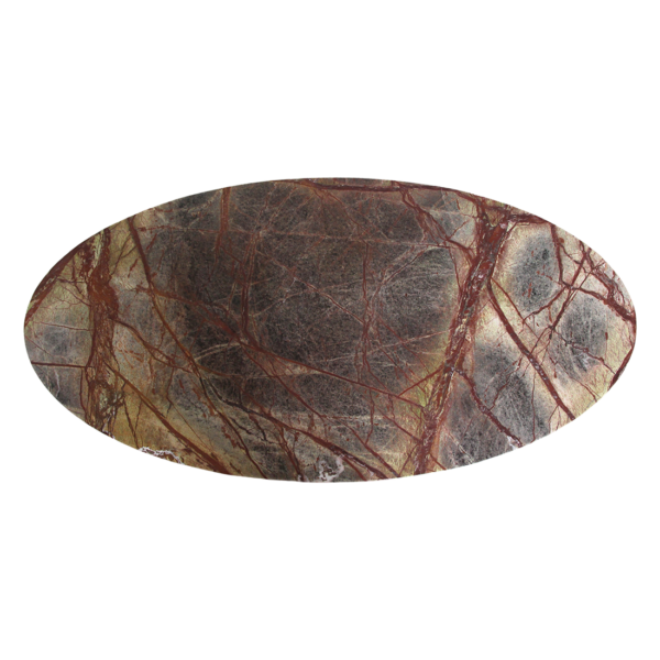 Ovale Marmeren Salontafel - Earthy