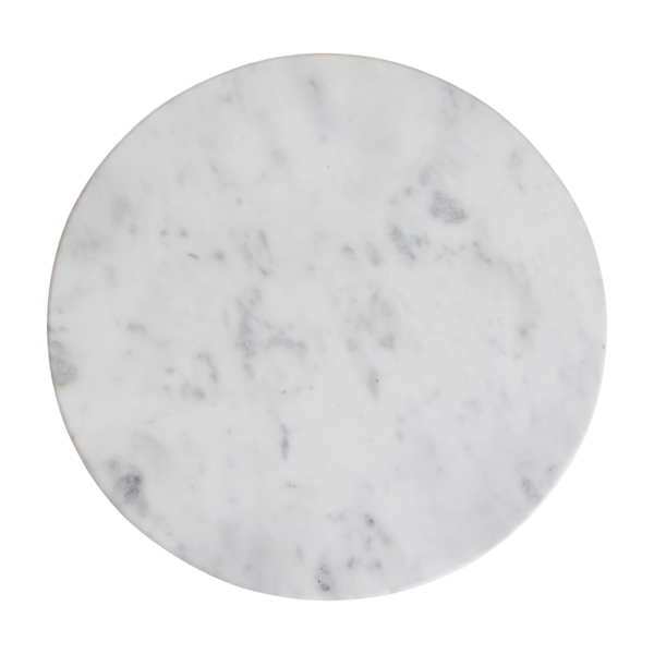 TAST00200-1.png Sarawak Marmeren Bijzettafel - Wit