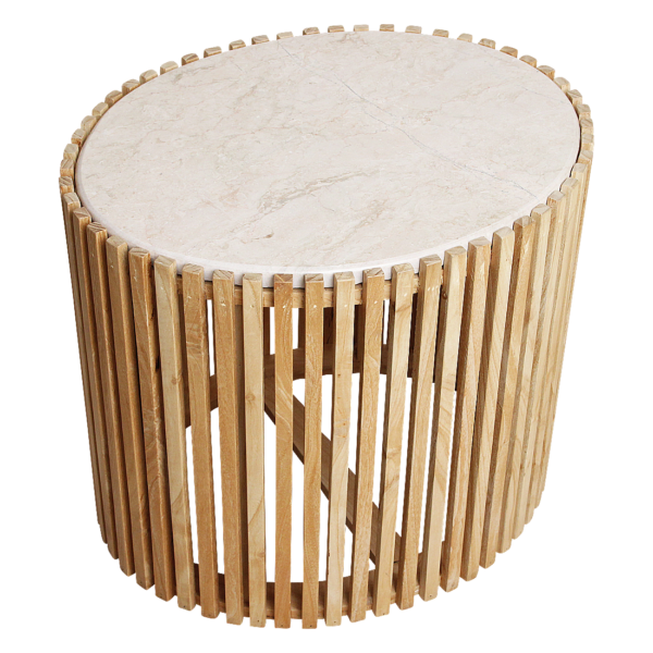 TASU00006-2.png Ovalen Bijzettafel Marmer Infinity