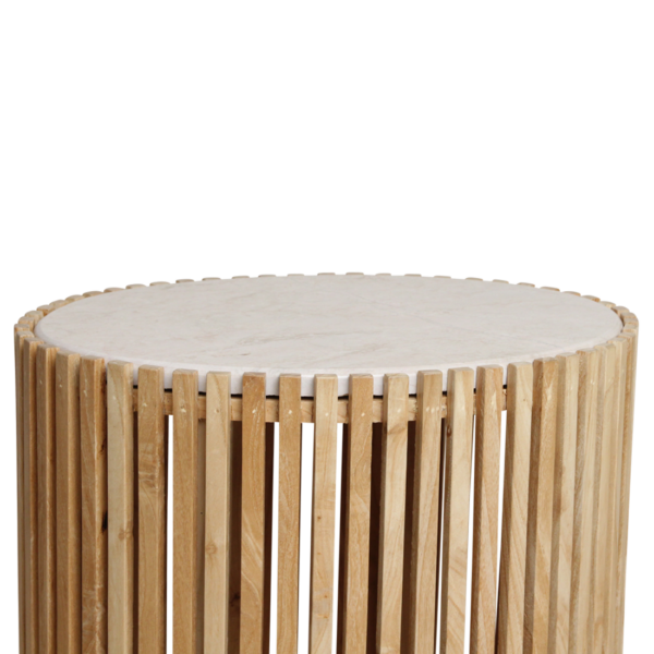 TASU00006-5.png Ovalen Bijzettafel Marmer Infinity