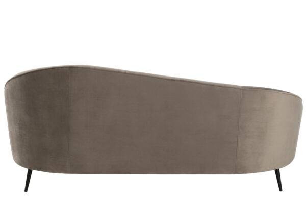 2-zitsbank Elisabeth grijs J-line