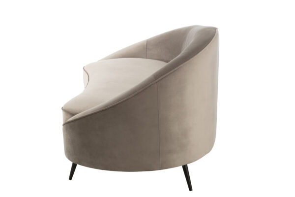 2-zitsbank Elisabeth grijs J-line