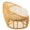 Loungebank Lise + kussen Beige